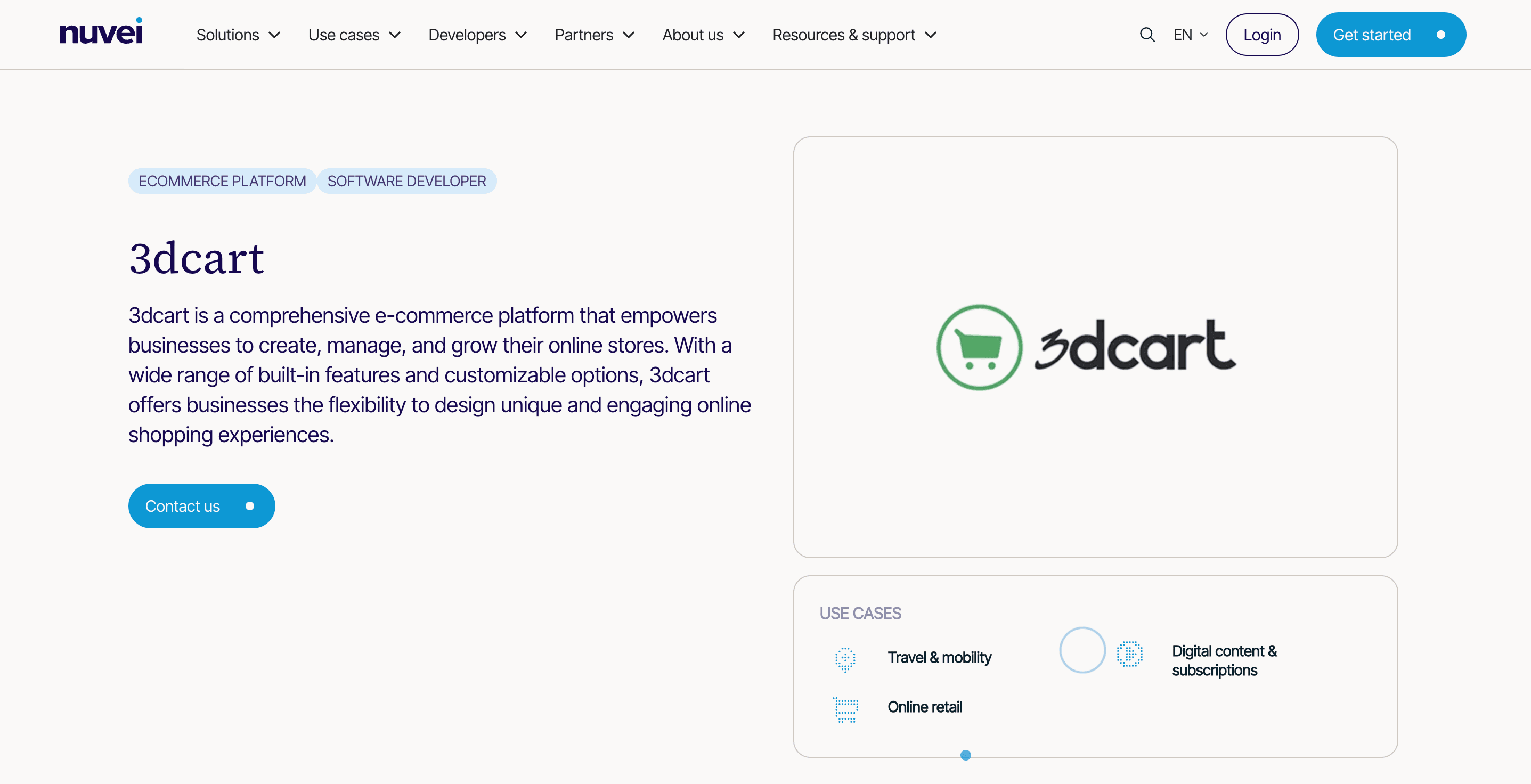3dcart home page