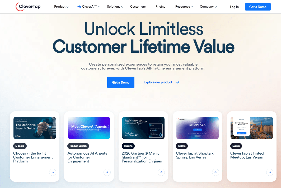 Digital Marketing Automation Tool - CleverTap