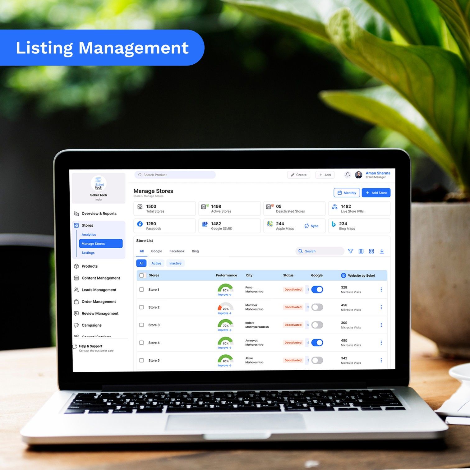 Listing Management