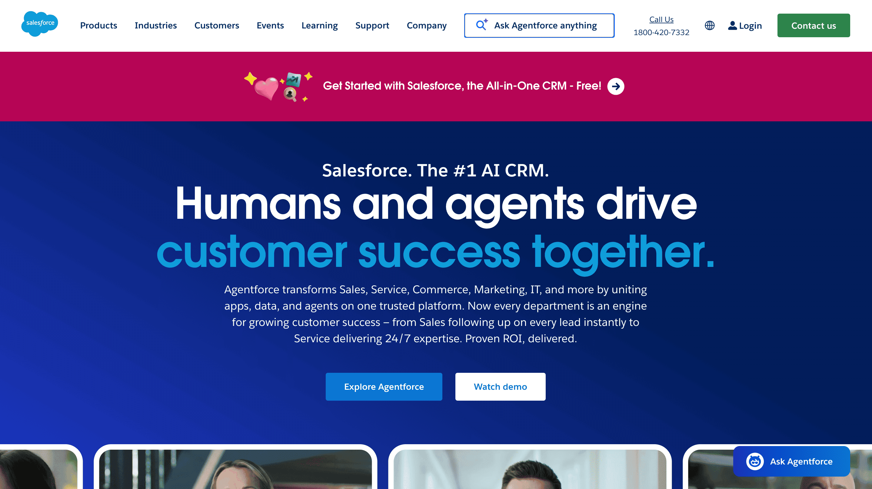 Local Business Marketing Agency - Salesforce Homepage 2026