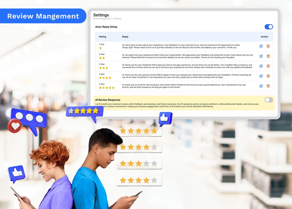 Monitor Reviews and Reputation
