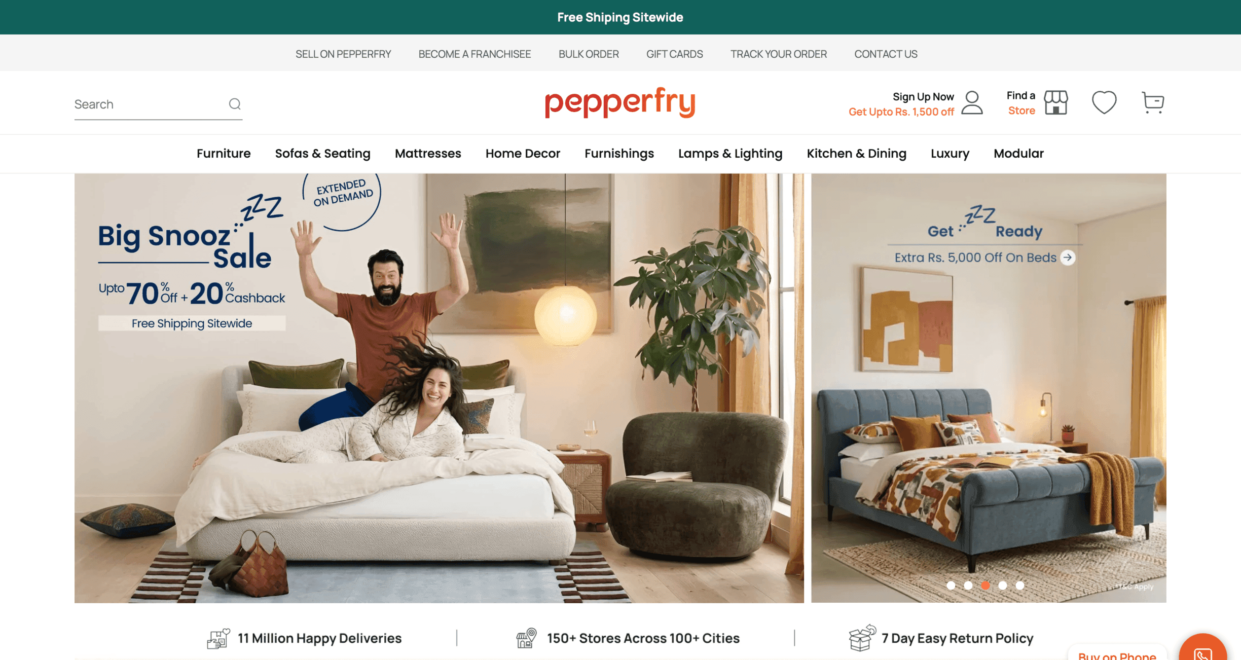 Omni Channel Retailing Examples_Pepperfry