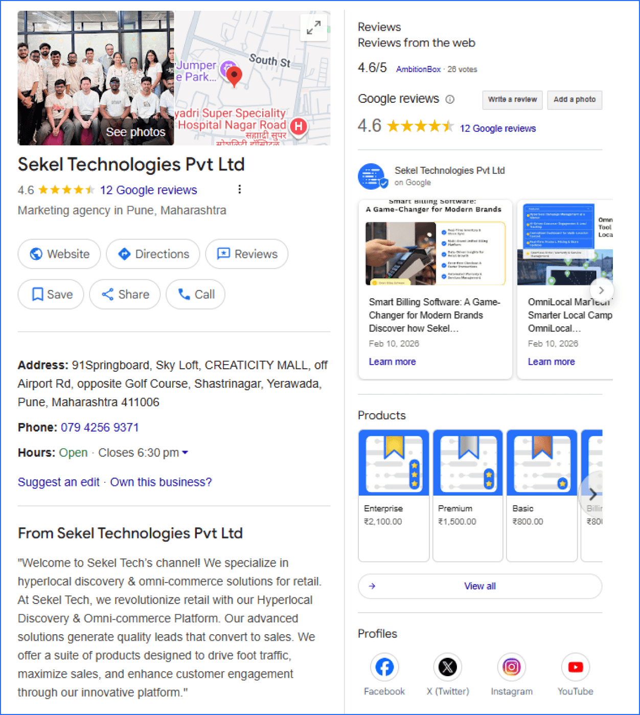 Optimise Your Google Business Profile