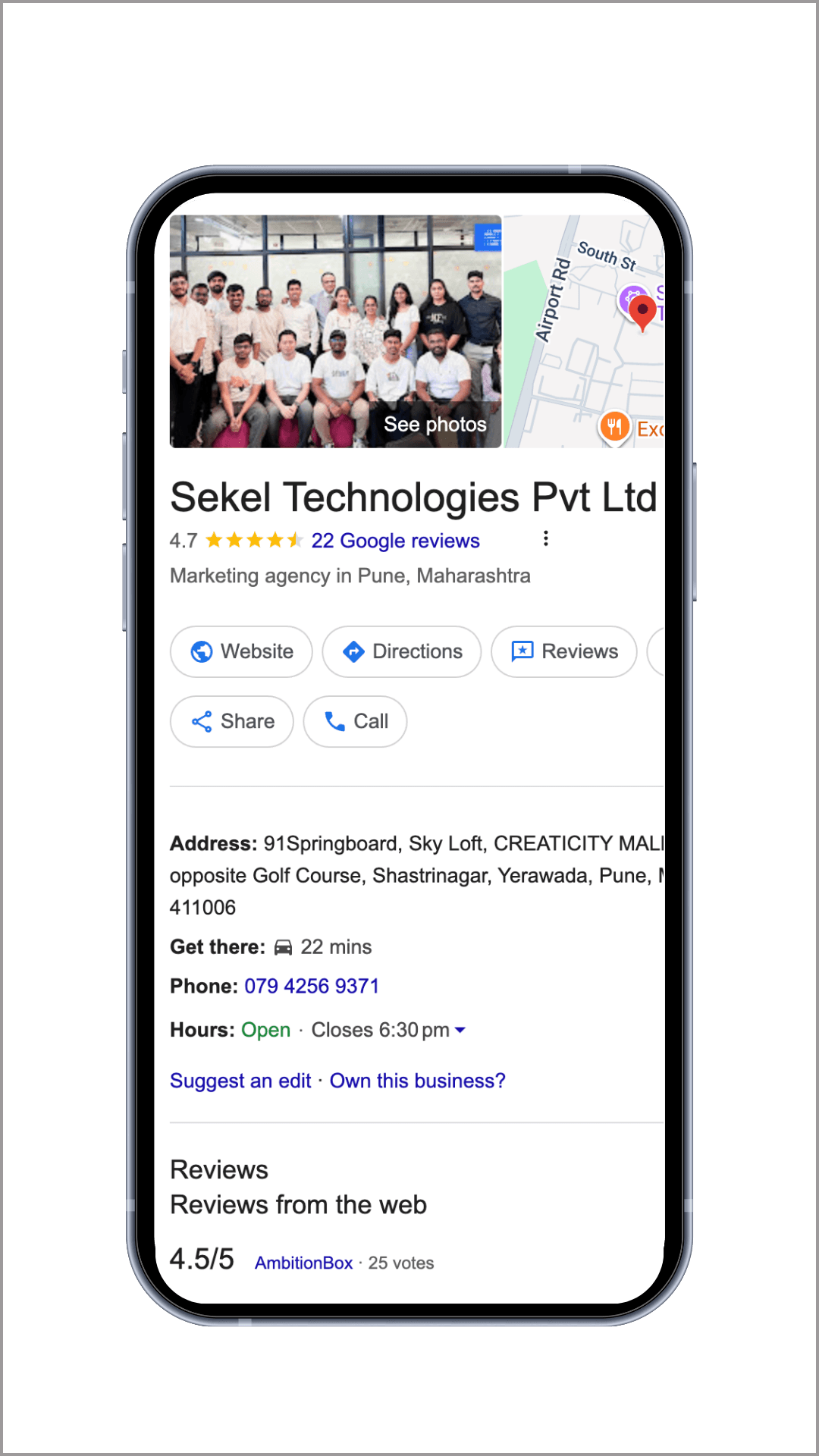 Overview of Sekel Tech’s Mobile-Optimised GBP Listing Tool