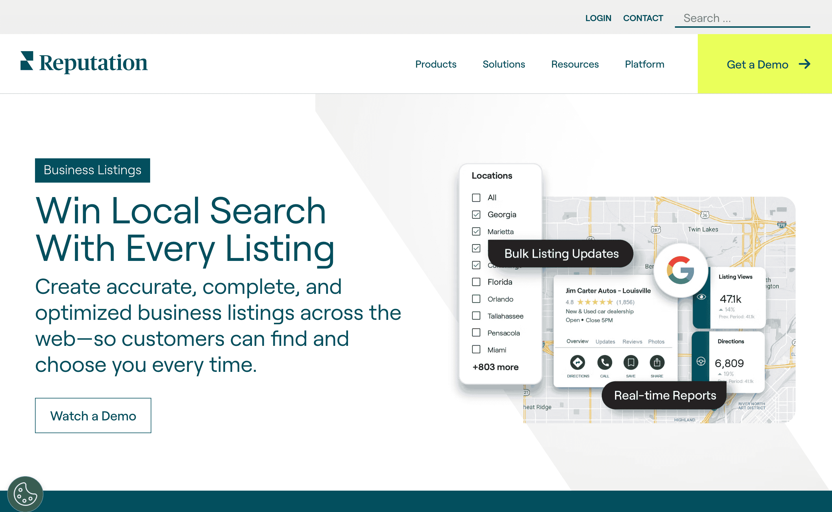 Reputation Local Listing
