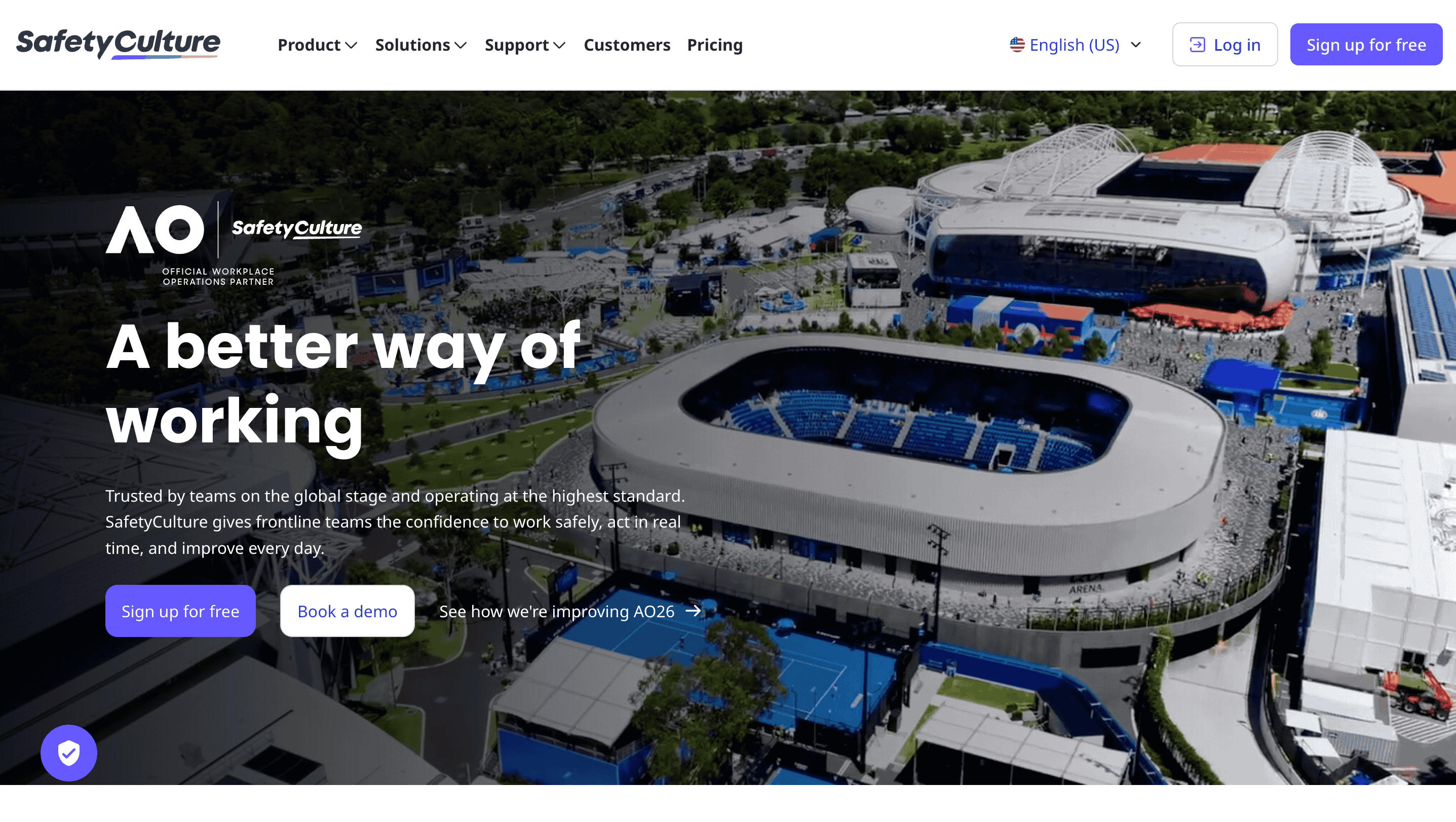 SafetyCulture Home Page