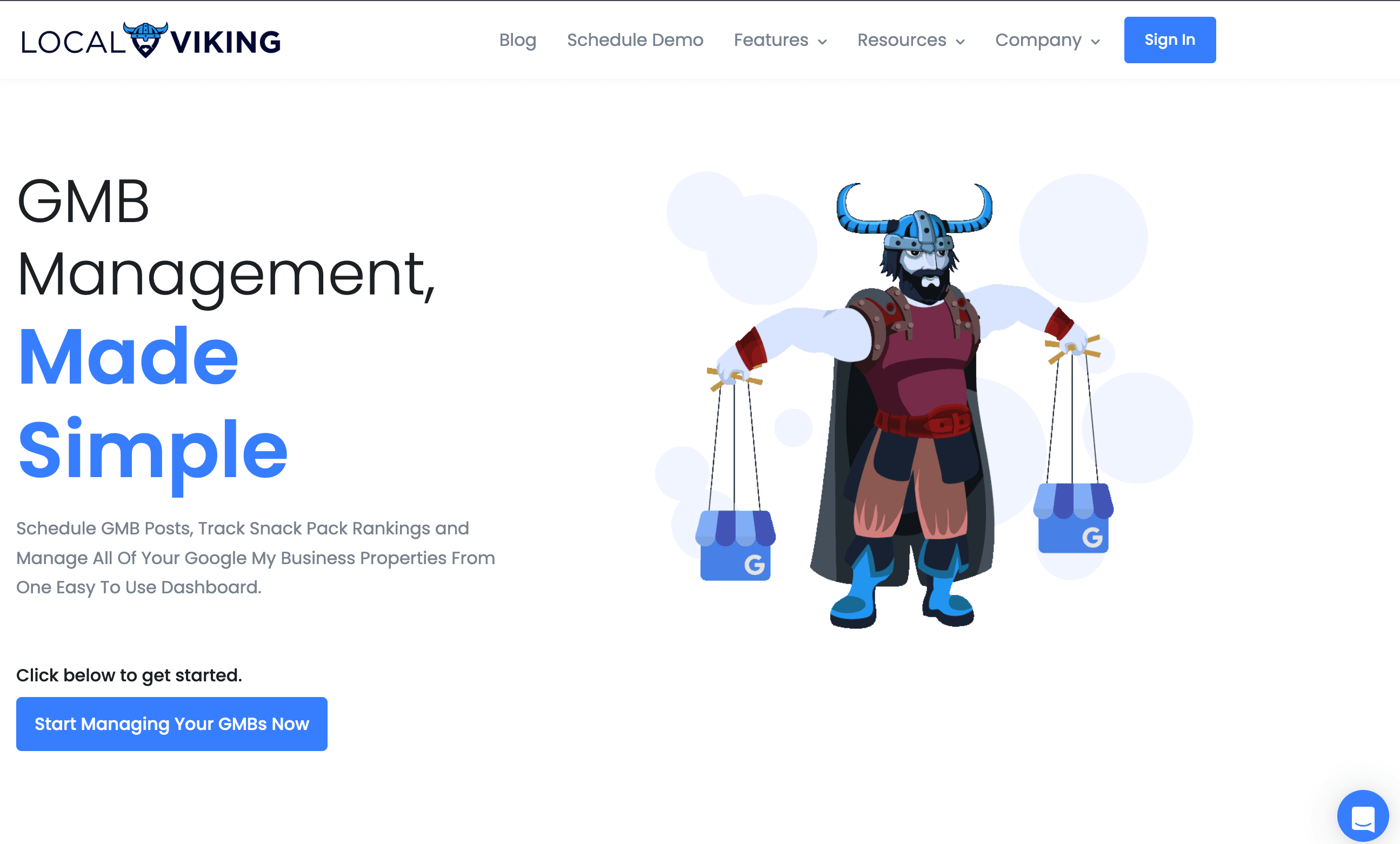 Local Business Marketing Agency - Local Viking homepage 2026