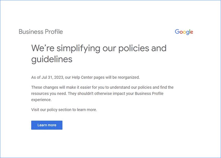 Step 9_Stay Up-to-Date with Google My Business Guidelines