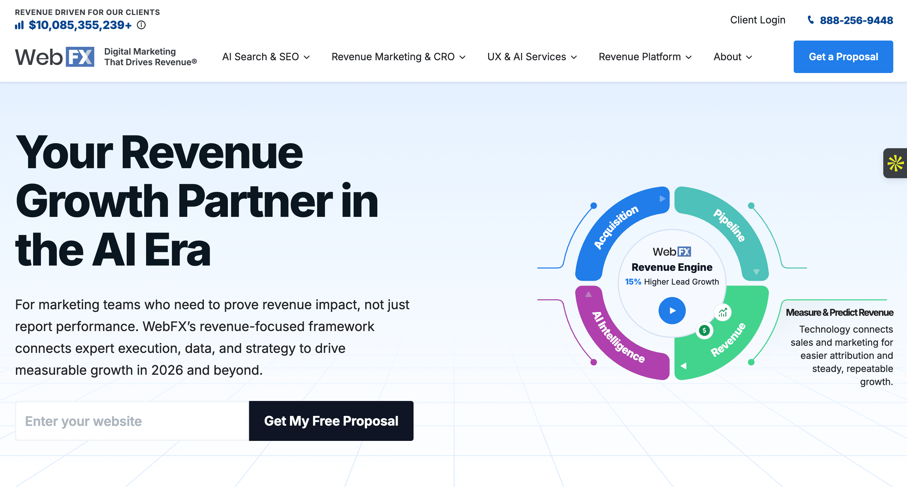 webfx homepage